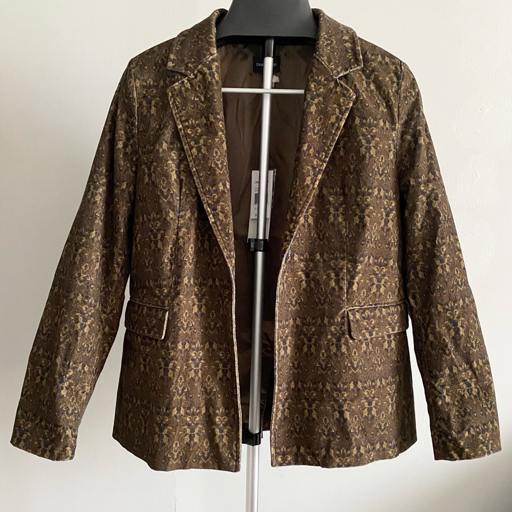DRIFTWOOD Bohemian Velvet Blazer